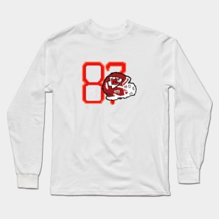 pixel art of american football Long Sleeve T-Shirt